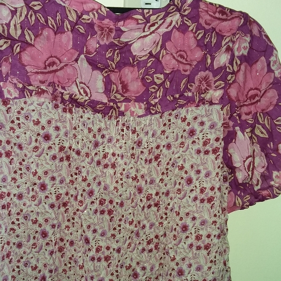 BNWT Sample Spell Winona blouse in berry S one-off - Picture 5 of 8